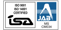 株式会社ユタカ電子はISO9001・ISO14001の認証取得企業です。